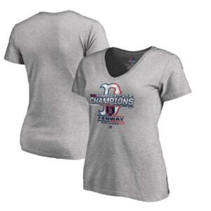 Boston Red Sox Majestic Women's 2018 American League Champions Locker T-Shirt